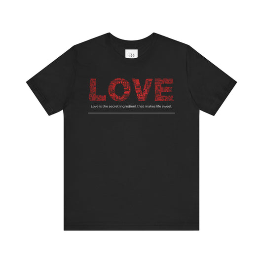 Love T-Shirt:: Jersey Short Sleeve Tee