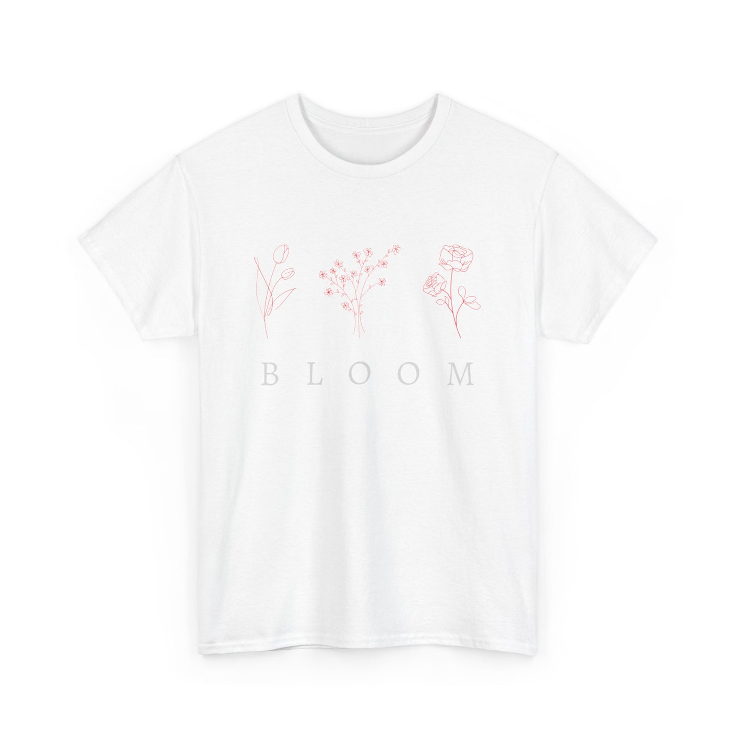 Let Yourself Bloom Heavy Cotton girls T-Shirt