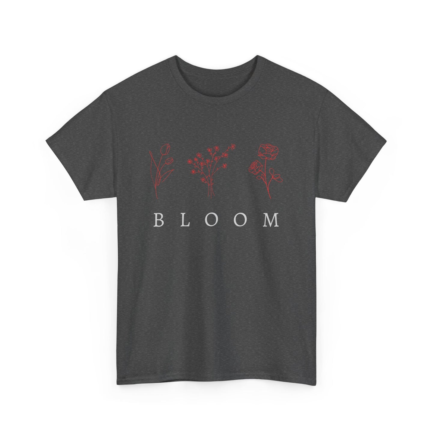 Let Yourself Bloom Heavy Cotton girls T-Shirt