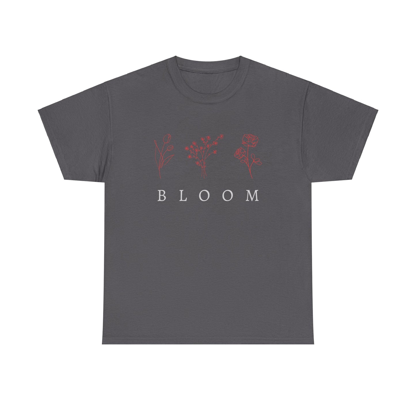 Let Yourself Bloom Heavy Cotton girls T-Shirt