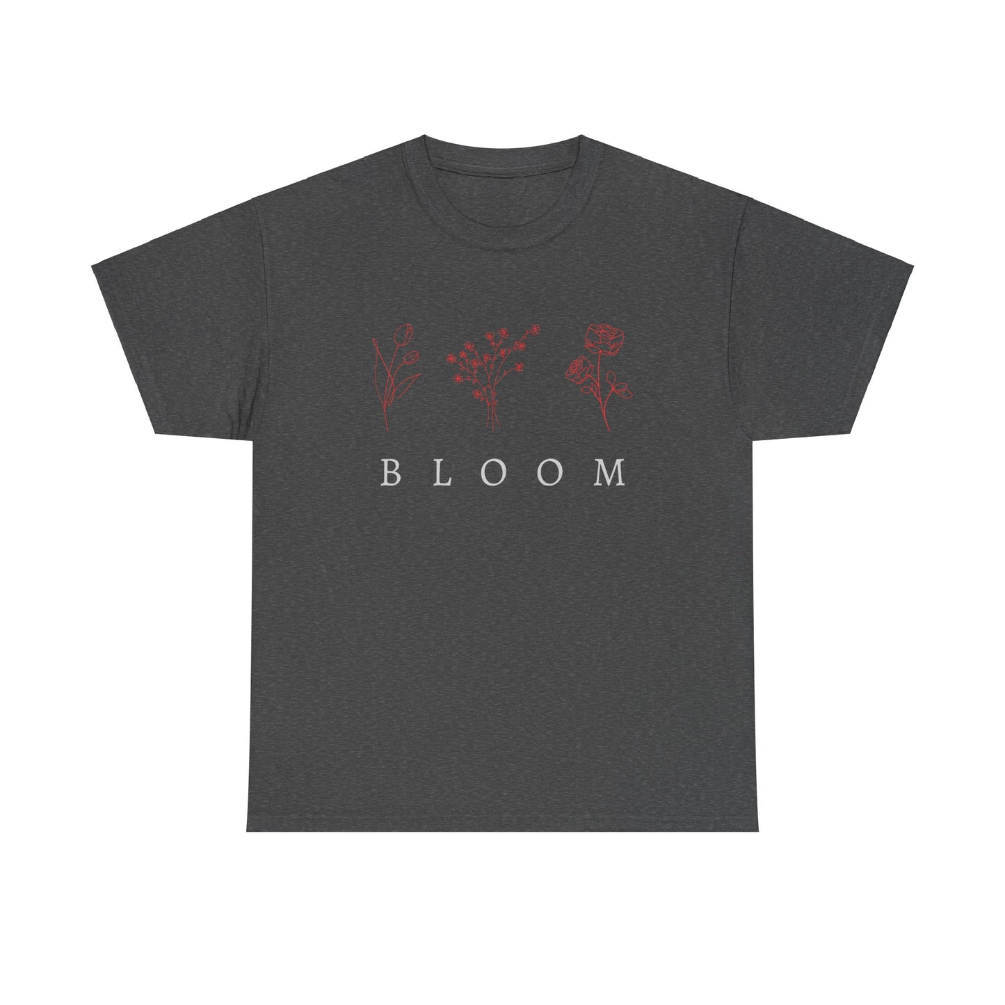 Let Yourself Bloom Heavy Cotton girls T-Shirt